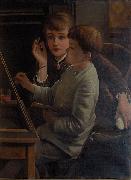 unknow artist The young artist Germany oil painting reproduction